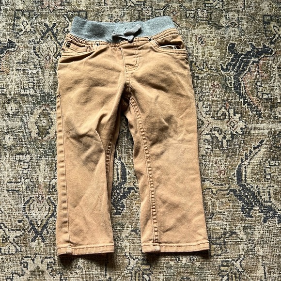 Boys Cherokee Tan Casual Bottoms Skinny Leg 2T - Picture 2 of 6